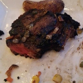 Cliffside Restaurant - Chef's special Ribeye. Burnt outside raw inside. Not good. - American Near Me - St George, Utah