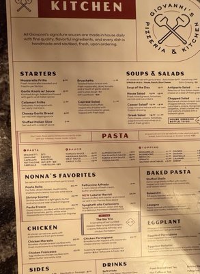 Menu photo 1 Giovanni's Pizza & Subs Davenport, FL Menu photo 1 Giovanni's Pizza & Subs Davenport, FL
