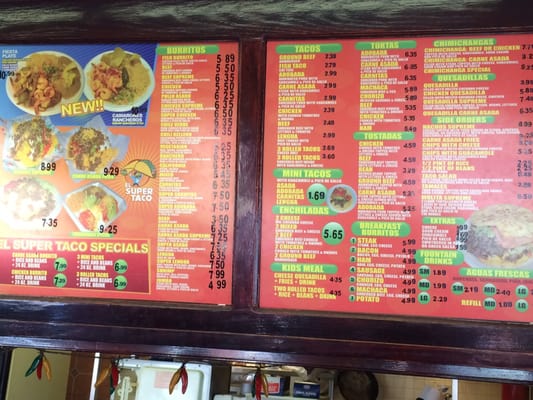 Menu photo 7 El Super Taco Colorado Springs, CO Menu photo 7 El Super Taco Colorado Springs, CO