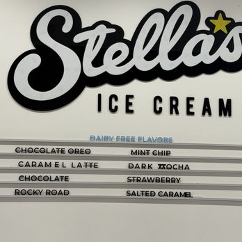 Stella's Ice Cream - Ahwatukee - Menu - Ice Cream & Frozen Yogurt Near Me - Phoenix, Arizona Stella's Ice Cream - Ahwatukee - Menu - Ice Cream & Frozen Yogurt Near Me - Phoenix, Arizona