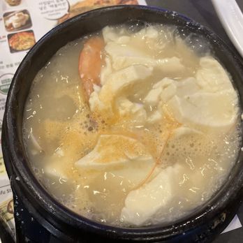 BCD Tofu House - plain Seafood Tofu Soup $17.99 by itself or part of a combo - Korean Near Me - Los Angeles, California BCD Tofu House - plain Seafood Tofu Soup $17.99 by itself or part of a combo - Korean Near Me - Los Angeles, California