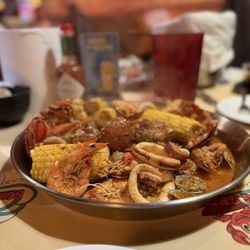 Surfing Crab - Lobster Tail Combo