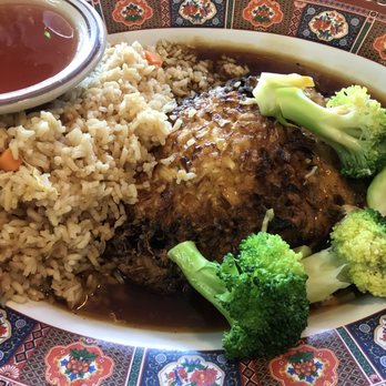 Great China Restaurant - Lunch Special! Egg Foo Young! It was delicious! - Chinese Near Me - Albuquerque, New Mexico
