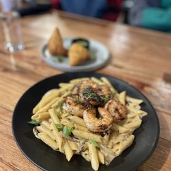 Rotate Social | Indian Culinary Lounge - Cajun Pasta with Shrimp