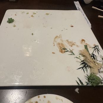 Uminoya Japanese Restaurant - sushi empty plate bc it was so good - Japanese Near Me - Toms River, New Jersey