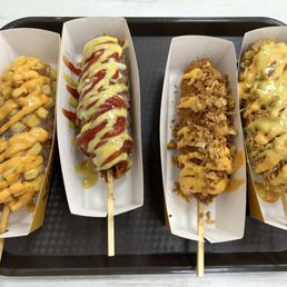 Potato, Crispy flake, crunch and ramen Potato, Crispy flake, crunch and ramen