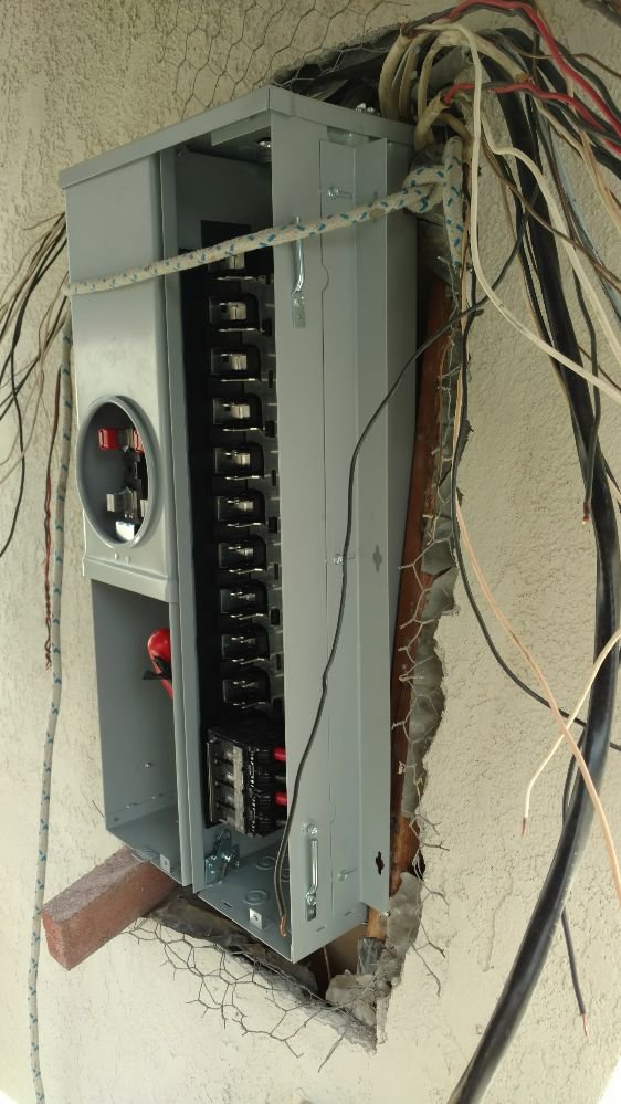 Slide of Pre Flight Electrical Service