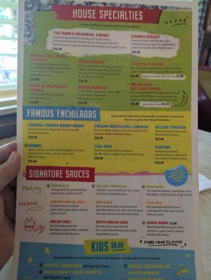 Menu photo 4 Chuy's Plano, TX