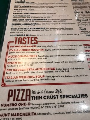 Menu photo 1 Oregano's Cave Creek, AZ Menu photo 1 Oregano's Cave Creek, AZ