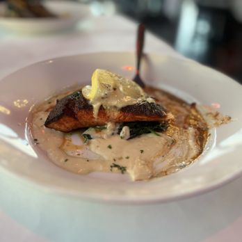 St Patrick's Place - Garlic butter salmon with that delicious garlic butter sauce. - Steakhouses Near Me - Dolton, Illinois St Patrick's Place - Garlic butter salmon with that delicious garlic butter sauce. - Steakhouses Near Me - Dolton, Illinois