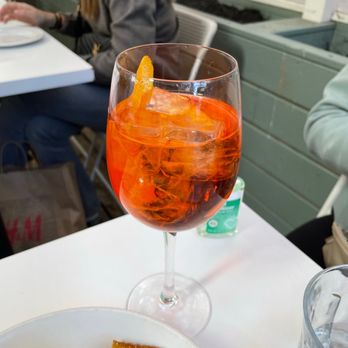 La Pecora Bianca SoHo - Aperol Spritz - Mediterranean Near Me - New York, New York La Pecora Bianca SoHo - Aperol Spritz - Mediterranean Near Me - New York, New York