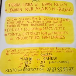Horaires et informations Ubuntu Café La Bascule