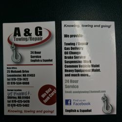 A & G Towing/Repair