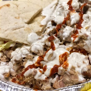 The Halal Guys - Halal Classic Platter (Chicken & Gyro) - Halal Near Me - Costa Mesa, California The Halal Guys - Halal Classic Platter (Chicken & Gyro) - Halal Near Me - Costa Mesa, California