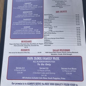 Papa Tasos - Menu as of April 2023 - Greek Near Me - Wytheville, Virginia Papa Tasos - Menu as of April 2023 - Greek Near Me - Wytheville, Virginia