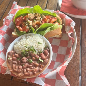 Smack Shack - Smack Shack Original Lobster Roll, Red Beans & Rice - Seafood Near Me - Minneapolis, Minnesota