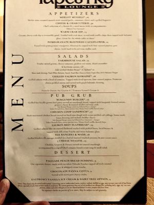Menu photo 1 Tapestry Lounge Palisade, CO Menu photo 1 Tapestry Lounge Palisade, CO