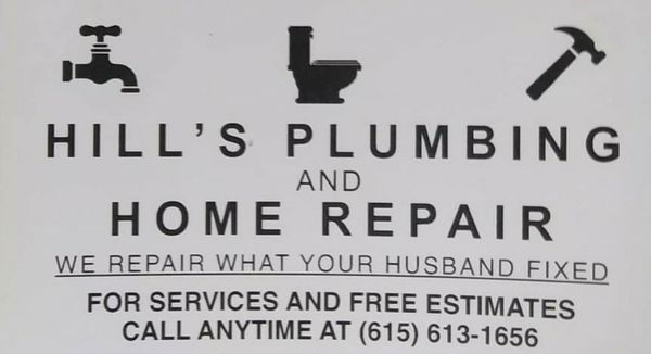 Hill's Plumbing & Home Repair