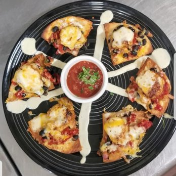 Riverside Steak & Seafood - Scallop Nachos! YUM! - Seafood Near Me - Swansboro, North Carolina