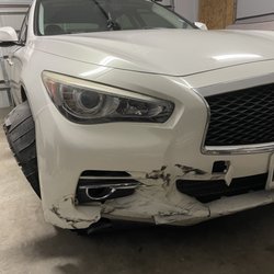 Joe Hudson's Collision Center - before