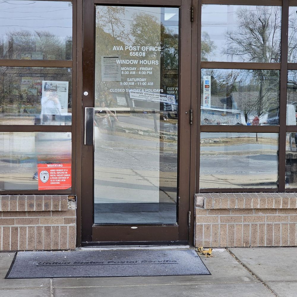 US Post Office - Entrance - Post Offices Near Me - Ava, Missouri US Post Office - Entrance - Post Offices Near Me - Ava, Missouri