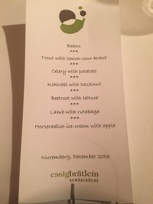 Menu photo 2 Essigbrätlein Nuremberg, BY