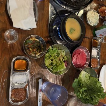 Jongro BBQ - Kimchi, Lettuce, Sauce - Korean Near Me - New York, New York Jongro BBQ - Kimchi, Lettuce, Sauce - Korean Near Me - New York, New York