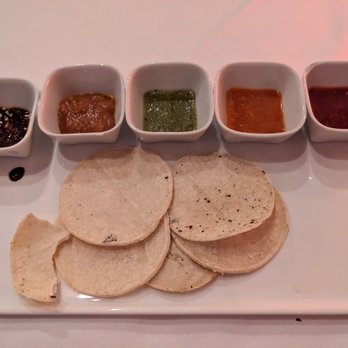 Sazon - mole sampler - Mexican Near Me - Santa Fe, New Mexico