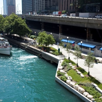 Chicago Architecture Center - The Chicago's Frist Lady dock is located at the southeast corner of the Michigan Ave Bridge. Look for the blue awning. - Museums Near Me - Chicago, Illinois