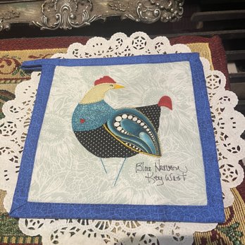 Blue Heaven - Hand made pot holder - Breakfast & Brunch Near Me - Key West, Florida