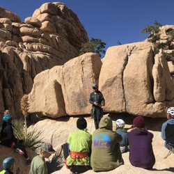 Naked Edge - 5-day Joshua Tree Climbing Camp for high school students.