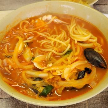 Pan Holic - Jjampong - Spicy Seafood Noodles - Chinese Near Me - Anaheim, California Pan Holic - Jjampong - Spicy Seafood Noodles - Chinese Near Me - Anaheim, California