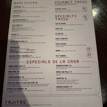Madero 1899 - Menu - Mexican Near Me - Fullerton, California