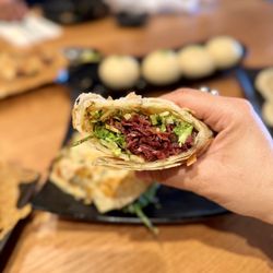 Dough Zone Dumpling House - Happy Valley - Beef Pancake Roll