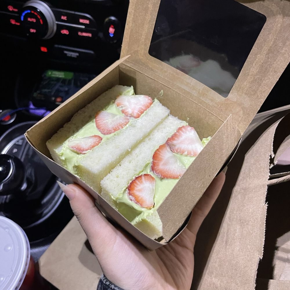 Yokocho - Strawberry with Matcha Cream Sando - Cocktail Bars Near Me - Chicago, Illinois Yokocho - Strawberry with Matcha Cream Sando - Cocktail Bars Near Me - Chicago, Illinois