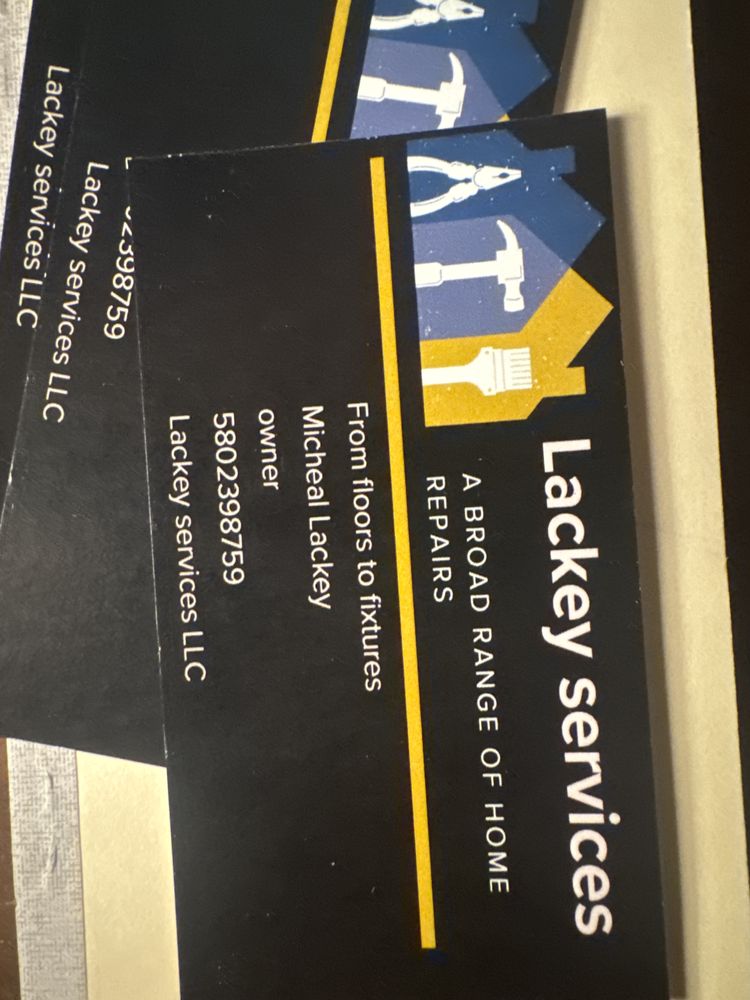 Slide of Lackey Services