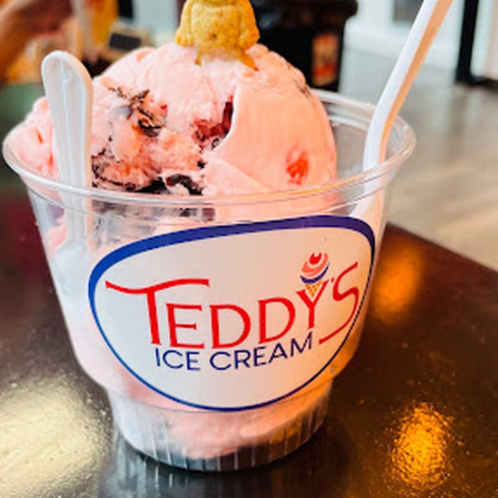 Teddy's Ice Cream - Cherry Ice Cream Scoop - Ice Cream & Frozen Yogurt Near Me - Chicago, Illinois Teddy's Ice Cream - Cherry Ice Cream Scoop - Ice Cream & Frozen Yogurt Near Me - Chicago, Illinois