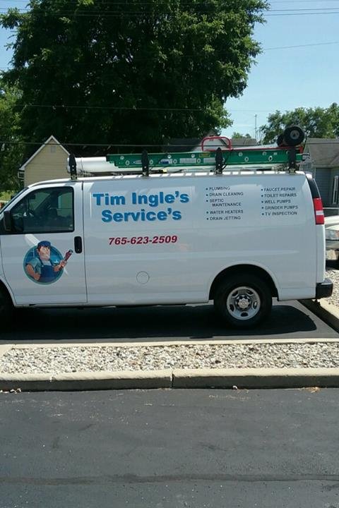 Slide of Tim Ingle's Services