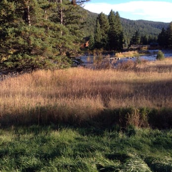Rainbow Ranch Lodge - The view from our porch. - Hotels Near Me - Gallatin Gateway, Montana