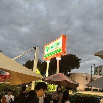 Versailles - Outside entrance from the parking area - Cuban Near Me - Miami, Florida