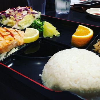Sen Dai Sushi - Salmon bento - Japanese Near Me - Milpitas, California