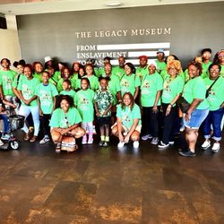 The Legacy Museum: From Enslavement to Mass Incarceration - SCLC West Jefferson Chapter group