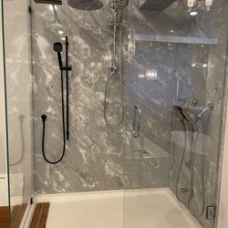Noland Company - Working shower display in our showroom.