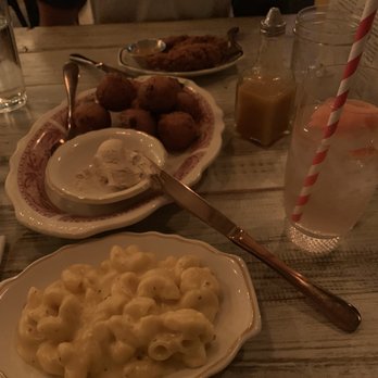 Haberdish - Mac and cheese and hush puppies - Southern Near Me - Charlotte, North Carolina Haberdish - Mac and cheese and hush puppies - Southern Near Me - Charlotte, North Carolina