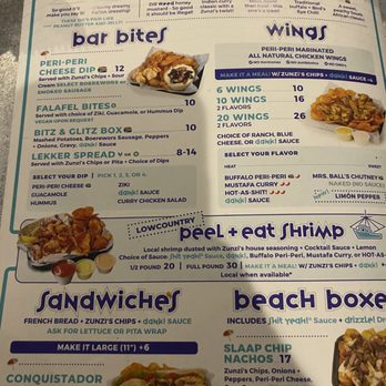 Zunzibar - Menu - Bars Near Me - Hilton Head Island, South Carolina Zunzibar - Menu - Bars Near Me - Hilton Head Island, South Carolina