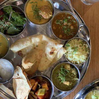 Marigold Maison - Paradise Valley - Vegetable Thali - Indian Near Me - Phoenix, Arizona