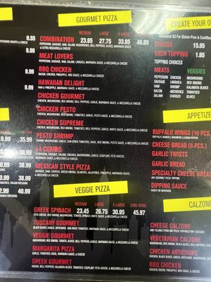 Menu photo 1 King kong NY Pizza San Jose, CA Menu photo 1 King kong NY Pizza San Jose, CA