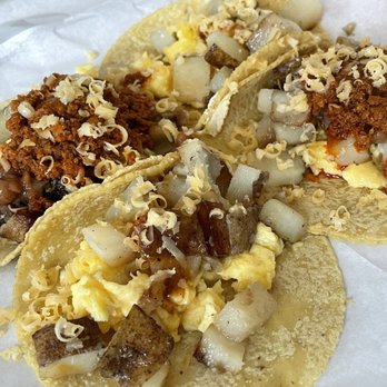 Guisados - Chorizo and Papas street tacos - Seafood Near Me - Hermosa Beach, California Guisados - Chorizo and Papas street tacos - Seafood Near Me - Hermosa Beach, California
