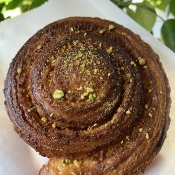 Temple Pastries - Pistachio snail - Bakeries Near Me - Seattle, Washington
