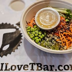 Tea Bar & Fusion Kitchen - Hoisin BBQ Salmon, Quinoa Rice Blend & Wasabi Ginger